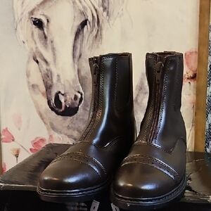 Tuffrider Equestrian Kids Brown Boots